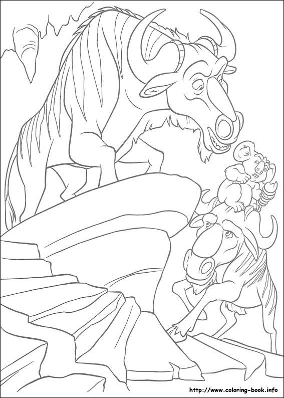 The Wild coloring picture